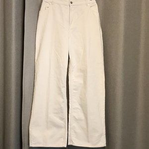 NWOT High Waist Wide Leg Corduroy Pants DIVIDED BY H&M Sz 14